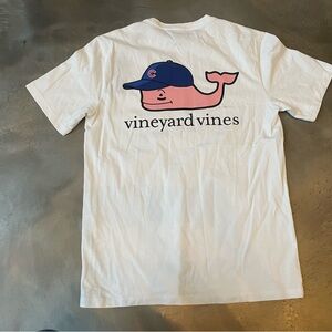NWT White Vineyard Vines Chicago Cubs T-shirt, Small